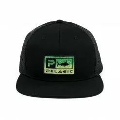 Clothing/Gloves Pelagic Icon Dorado Snapback Green Dorado