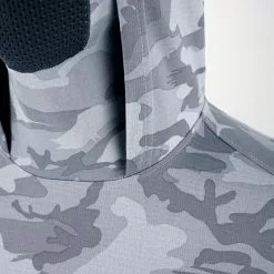 Pelagic Exo-Tech Hooded Fishing Shirt Gray Fish Camo