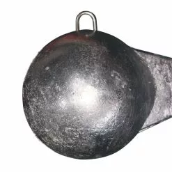 North Pacific Salmon Trolling Finned Lead Cannonball For Deep Water Trolling