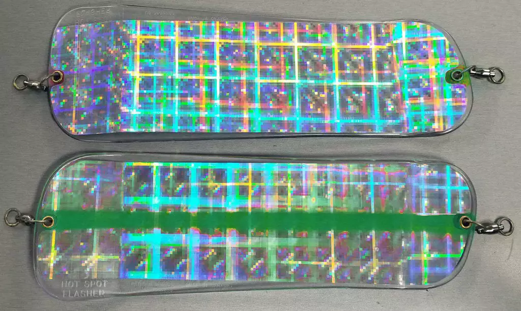 Hot Spot Ultraviolet Series Flashers Salmon Trolling 3 Hot Spot Ultraviolet Series Flashers Salmon Trolling