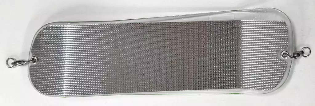 Salmon Trolling Hot Spot Silver Mylar Flashers 7 Salmon Trolling Hot Spot Silver Mylar Flashers