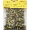 Wesking Brass Bead Solid For 1/16in Line (100 Pack)