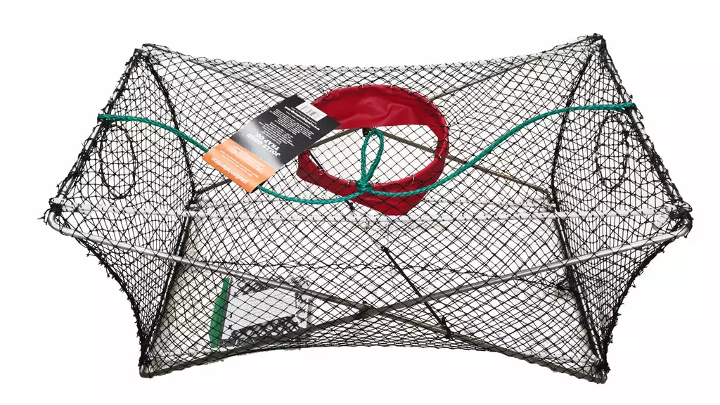 Jolly Good Large Stainless Steel Prawn/Crab Trap 1 Jolly Good Large Stainless Steel Prawn/Crab Trap