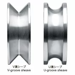 Asano Stainless Block 10351 Long Liner 100mm Sheave Marine Hardware