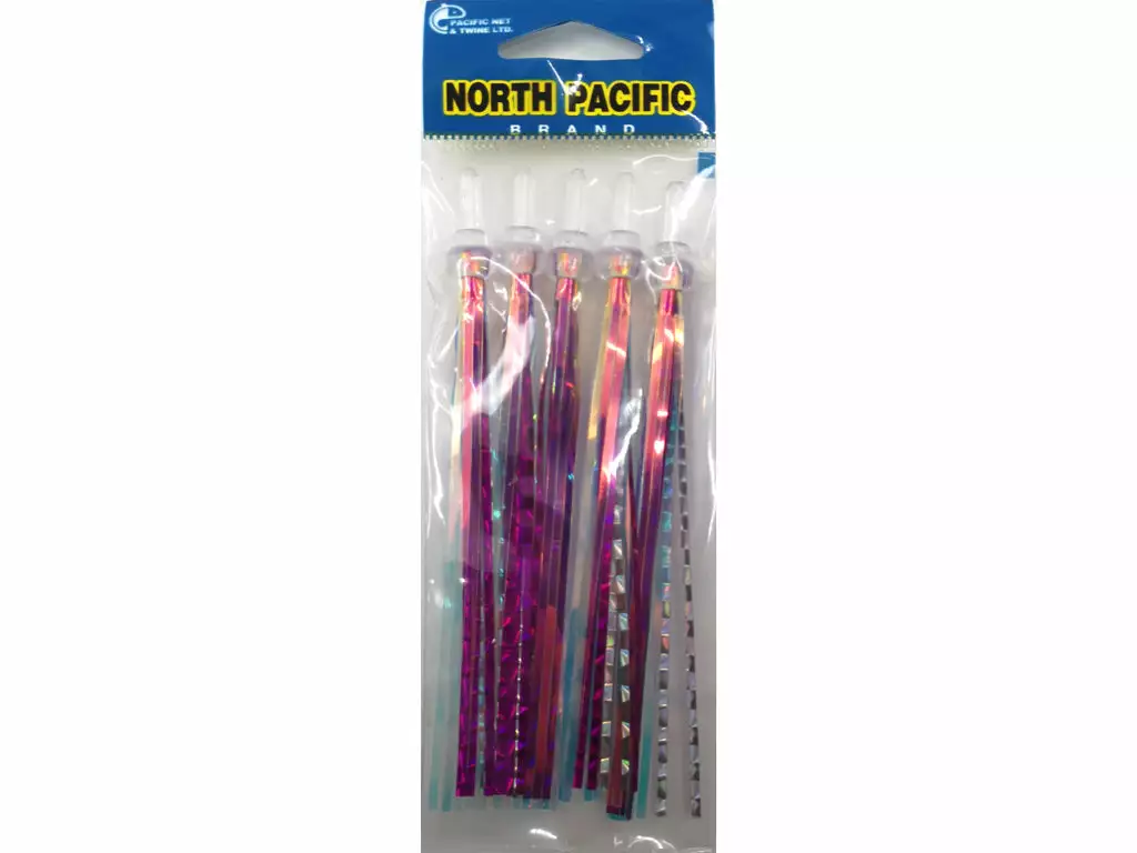Hoochies North Pacific Mylar Inserts 4 Hoochies North Pacific Mylar Inserts