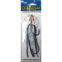 North Pacific OCTOPUS 4-1/4" B103PUR Rigged Hoochies