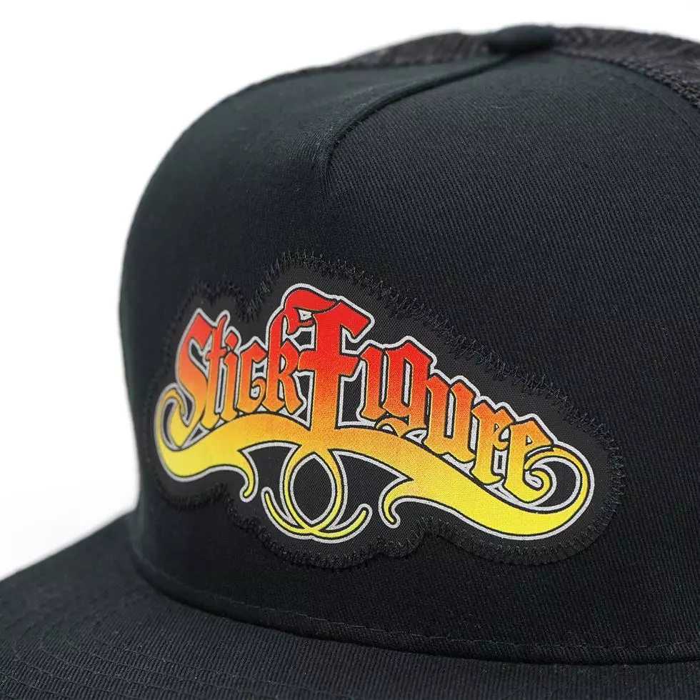 Pelagic Stick Figure Fishing Hat Black Clothing/Gloves 3 Pelagic Stick Figure Fishing Hat Black Clothing/Gloves