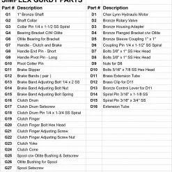 Pacific Net & Twine Ltd D3 Bronze Housing Adaptor For Simplex Gurdy - Each Salmon Trolling