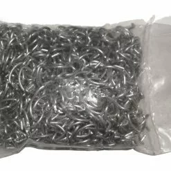 Pacific Net & Twine Ltd Stainless Steel Hog Rings (3/8" - 3/4") Trap Fishing
