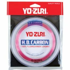 Salmon Trolling Yozuri H.D. Carbon 100% Pink Fluorocarbon Leader