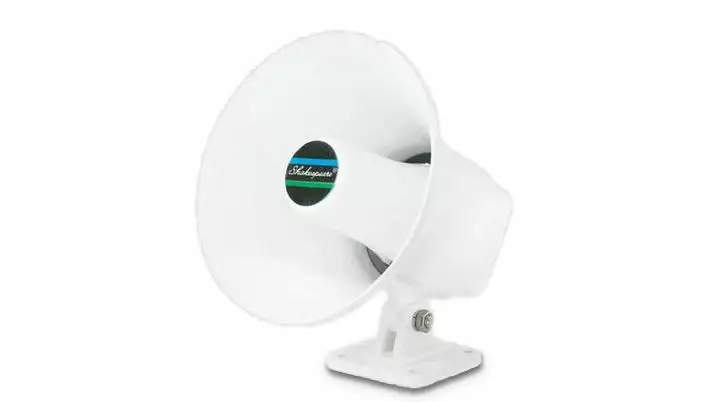 SHAKESPEARE HS5 HAILER/SPEAKER HORN 5" Electronics 1 SHAKESPEARE HS5 HAILER/SPEAKER HORN 5" Electronics