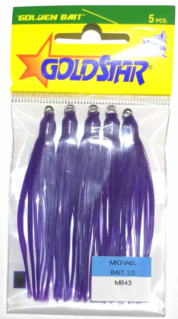 GOLDEN BAIT MICHAEL BAIT MB43 Hoochies 1 GOLDEN BAIT MICHAEL BAIT MB43 Hoochies