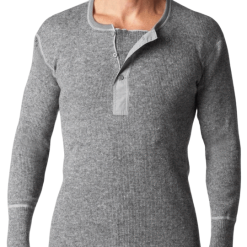 Stanfield's Men's Heritage Heavy Weight Wool Henley Clothing/Gloves