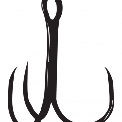 Salmon Trolling Gamakatsu Round Bend Barbless Treble Hooks Bronze